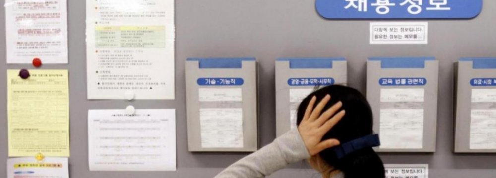 S. Korea Youth Joblessness Worsens