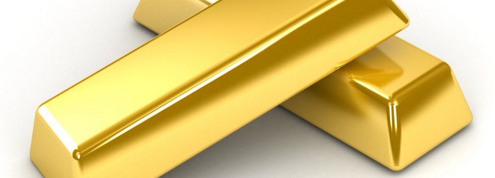 Gold at  Two-Week High