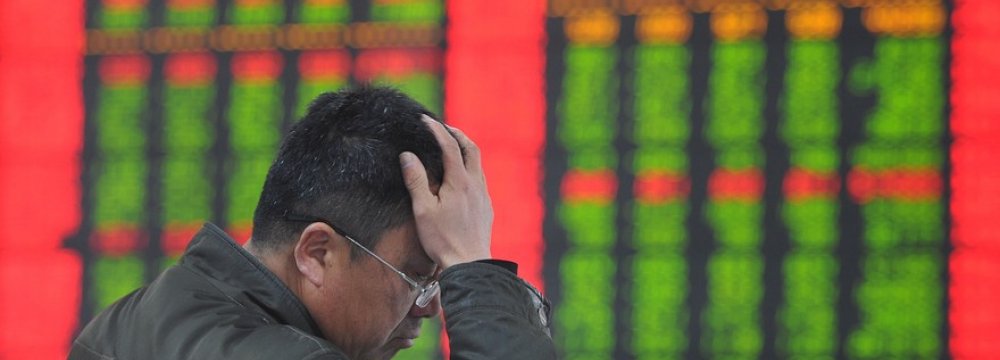 Biggest Drop in China Shares Since 2007