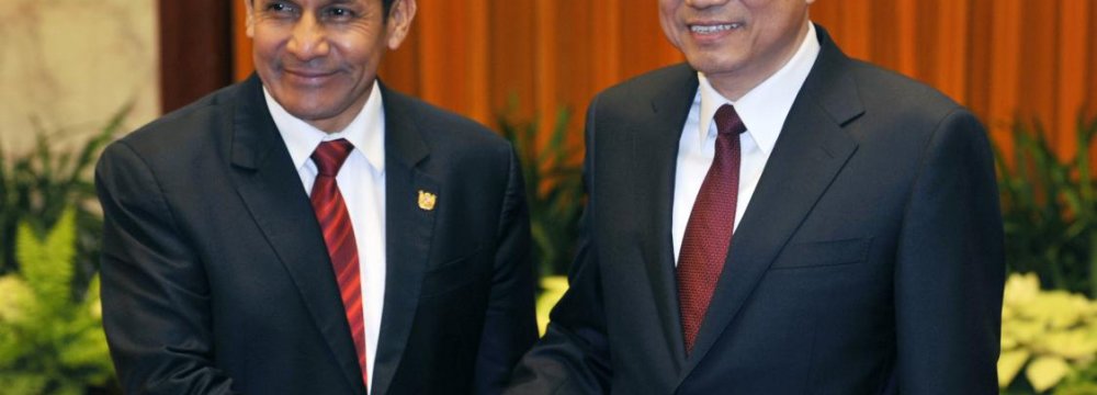 China, Peru to Diversify Trade