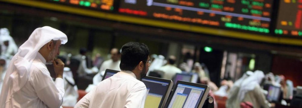 Dubai Stocks Fall to 2-Month Low
