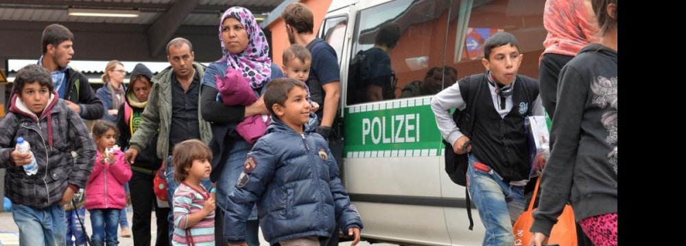 German Economy Facing Challenge of Refugees 