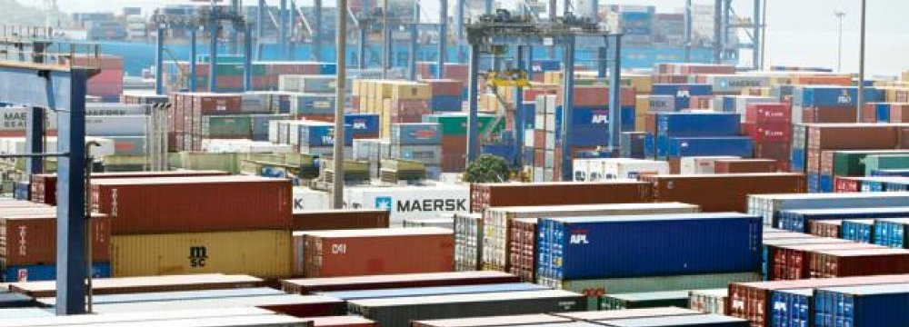 India Exports Contract for Sixth Month