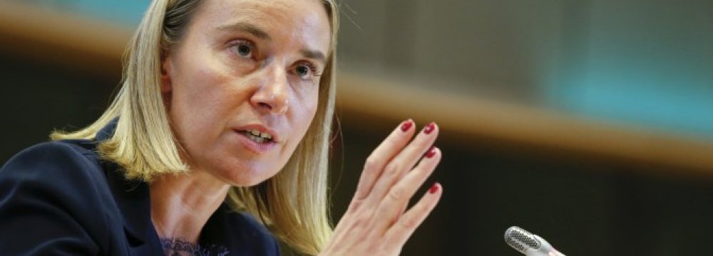 Mogherini: EU Wants Broader ASEAN Ties