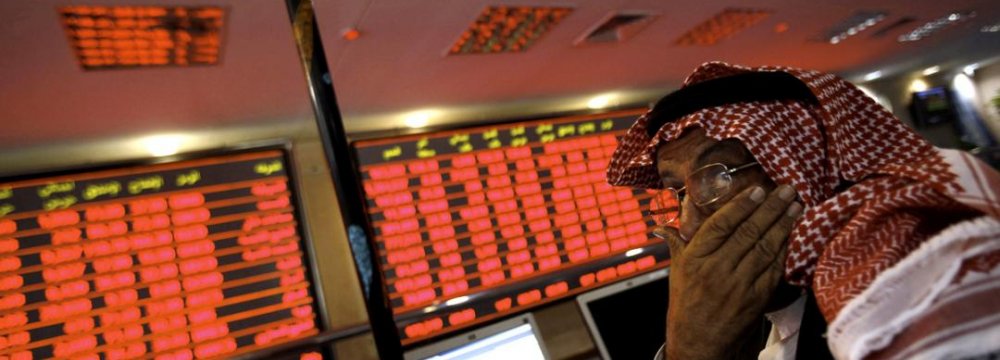 Saudi Stocks at 35-Month Low