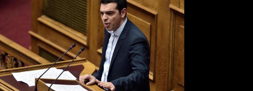 Tsipras Clashes With EU,  Calls IMF ‘Criminal’
