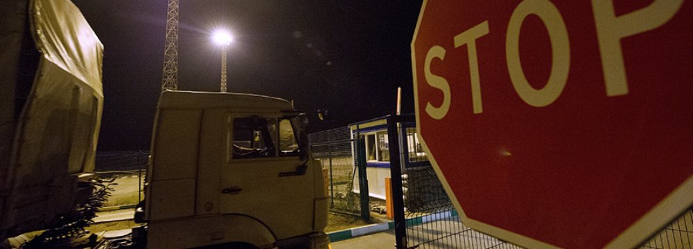 Ukraine Bans Russian Trucks