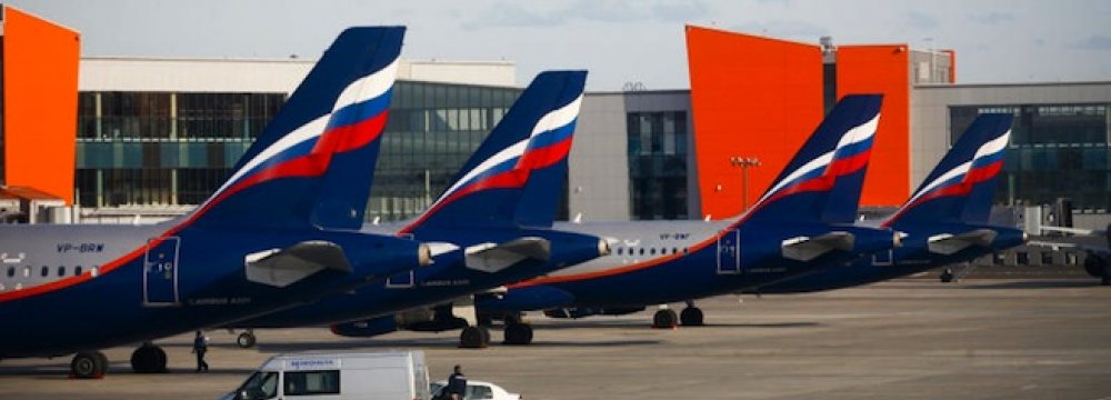 Ukraine Slaps Painful Sanctions  on All  Russian Airlines 