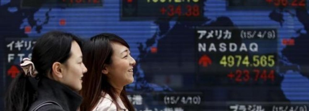 Asian Shares Rise