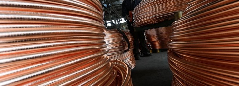 China Copper, Aluminum Output Rises 