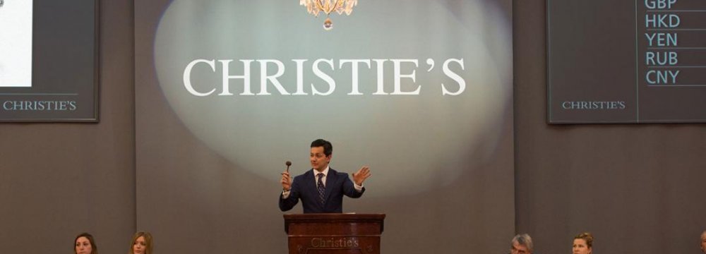 Christie’s Earns $4.5b in Half-Year Sales