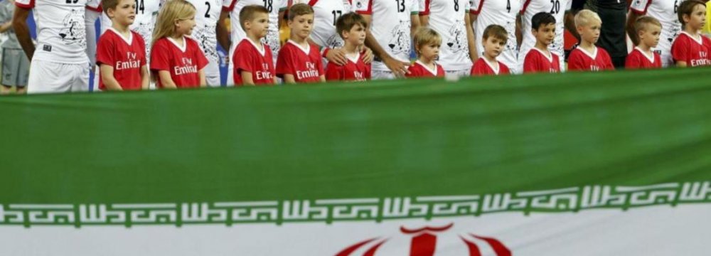 Iran 2 Places Up in FIFA Rankings