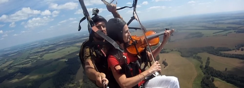Russian Band’s Feat in the Sky