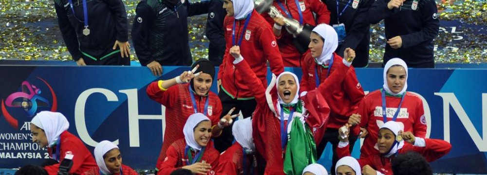 Rouhani Directive on Women Futsal Team  