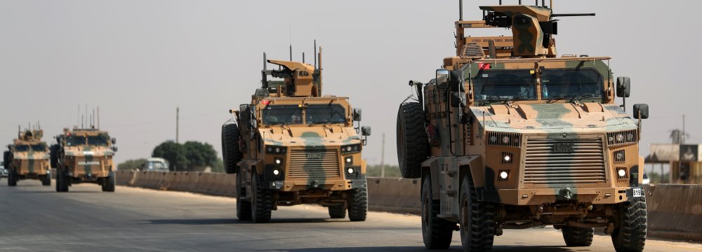 Turkey Urged to Drop Military Plans in Syria  