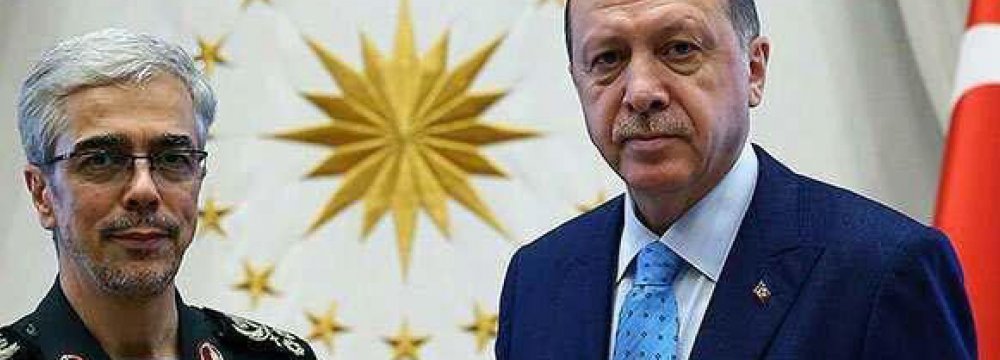 Army Chief Confers With Erdogan