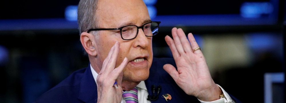 White House Signals Kudlow Is Frontrunner for Top Economic Job