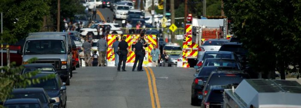 US Congressman Shot at Baseball Game