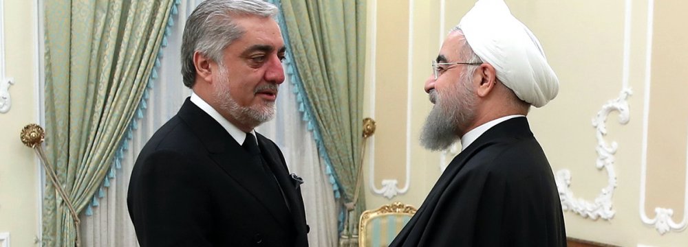 Iran Will Stand by Afghanistan