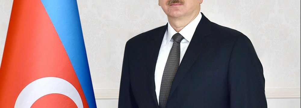 Aliyev: Ties &quot;Exceptional&quot; Under Rouhani’s Watch