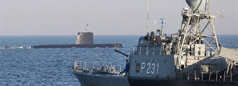 Iran, Oman Stage Naval Drills