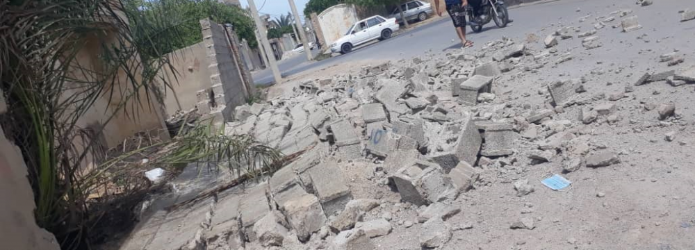 5.9-Magnitude Quake Hit Bushehr, Five Injured 