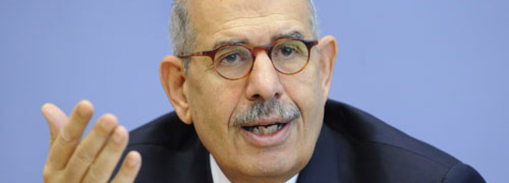 Ex-IAEA Chief Warns Arabs Against Rising Hostilities