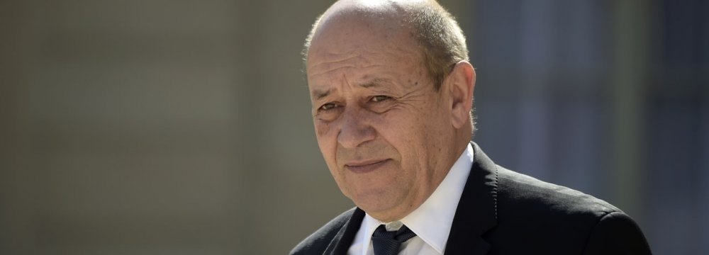 French FM to Visit Next Week