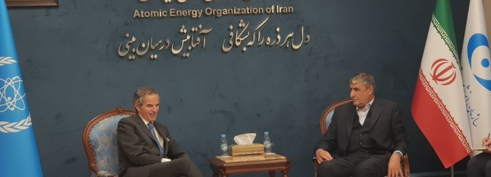 Grossi in Tehran for High-Level Meetings