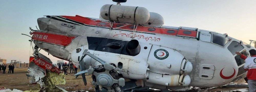 Helicopter Crash Kills 1, Injures Minister