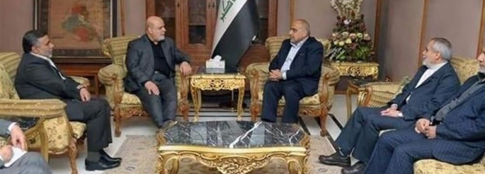 Envoy Meets Iraq’s Incoming Premier