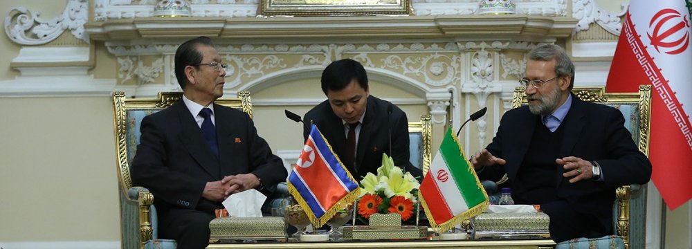 Tehran Favors Peace in West Asia, Korean Peninsula