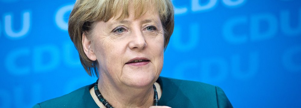 Merkel Urges Regional Effort to End Qatar Crisis