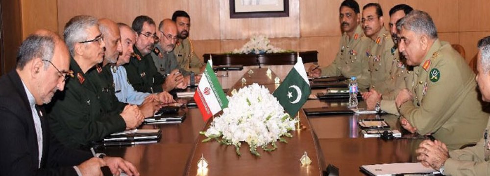 Military Cooperation Talks With Pakistan