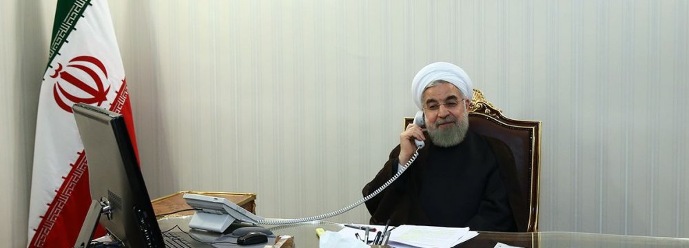 Rouhani Discusses Expansion of Ties With Regional Leaders