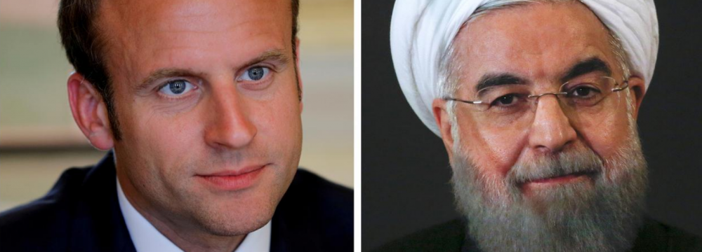 Tehran, Paris to Continue Dialogue for Defusing Regional Tension 