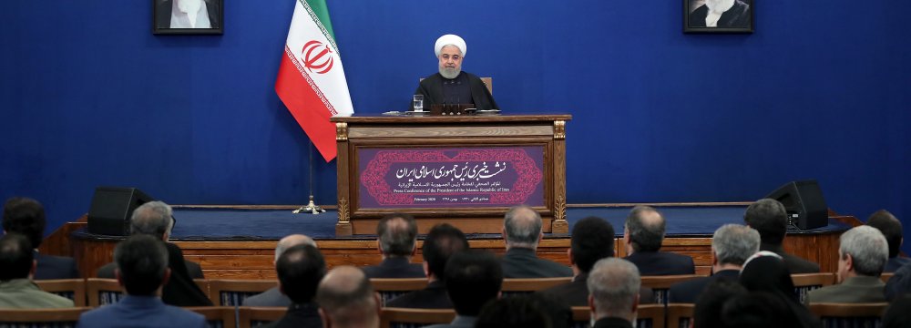 Rouhani: Iran Will Never Submit to US Pressure 