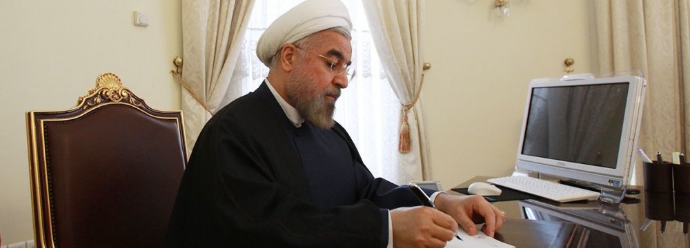 Rouhani Upbeat on Growing Ties With Russia