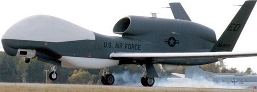 Air Defense Base Drives Away US Drone