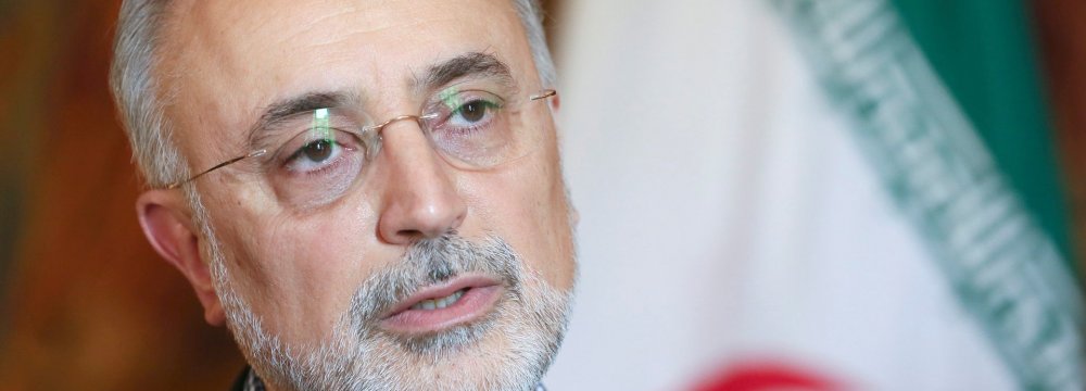 Salehi Reappointed Nuclear Chief 