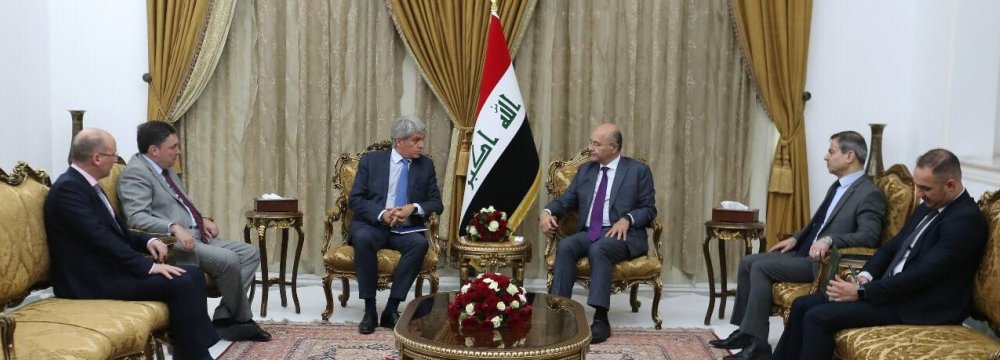 Iraq Seeks Balanced Ties With Iran, US