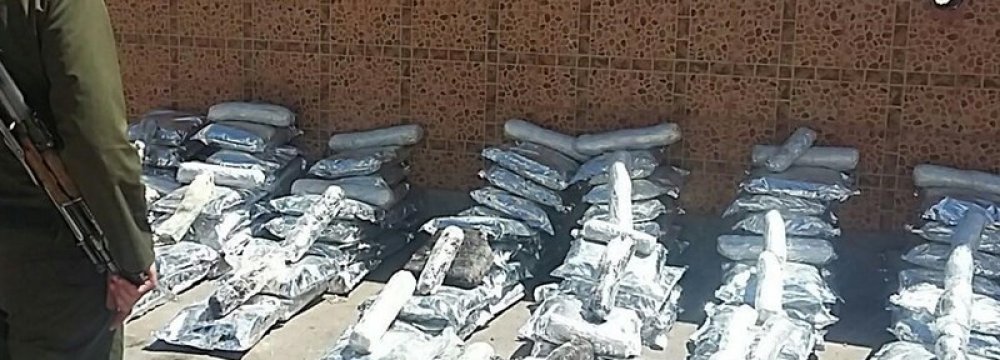  Police Seize  2.4 Tons of Illicit Drugs