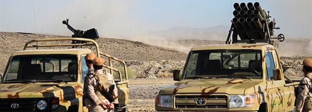 Terrorist Arms Depot Raided in Sistan-Baluchestan