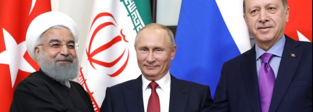 Turkey, Russia, Iran Presidents to Meet on Syria 
