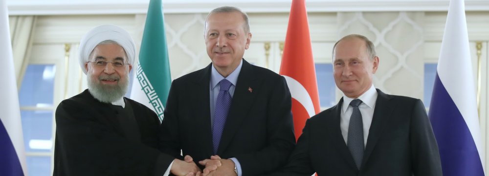 Iran, Russia, Turkey Agree Steps to Ease Tensions in Syria's Idlib