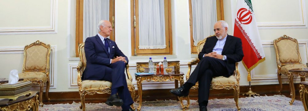 UN Syria Envoy Upbeat on Astana Talks
