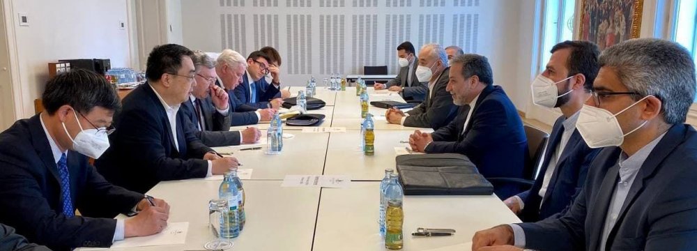 Vienna Talks Focused on Sticking Points