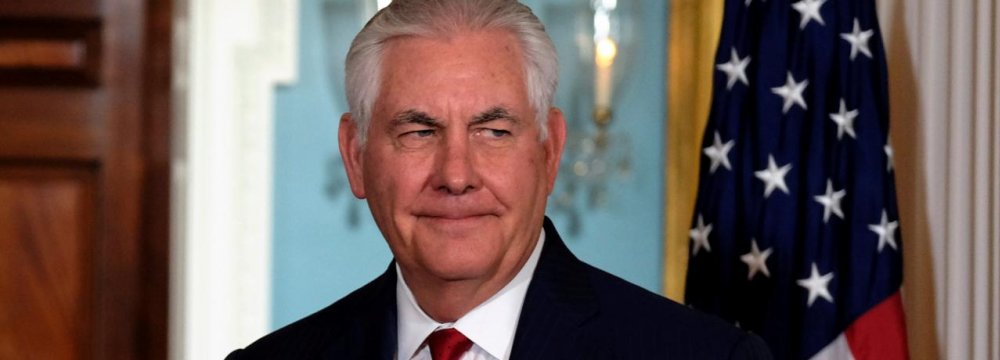 Tillerson to Visit Europe for Talks on Iran, Syria