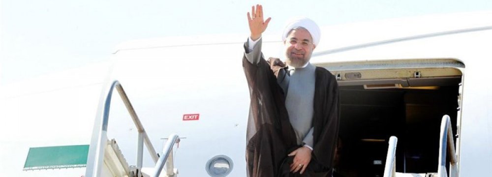 Rouhani Visiting Oman, Kuwait 