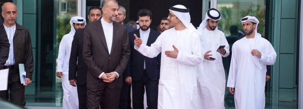 Future of Iran-UAE Ties Promising 